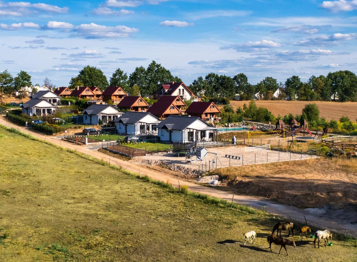 Przystan Lagowek - Domki Letniskowe Exterior foto